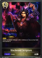 Blackened Scripture BP01 - 139EN Shadowverse: Evolved