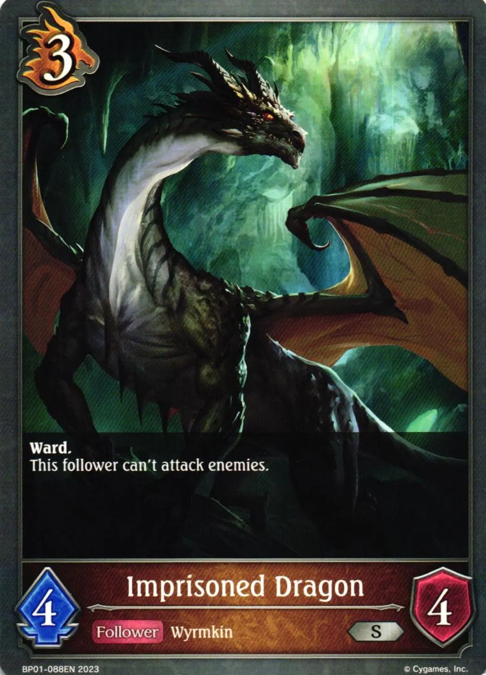 Imprisoned Dragon BP01 - 088EN Shadowverse: Evolved - RA Cardshop