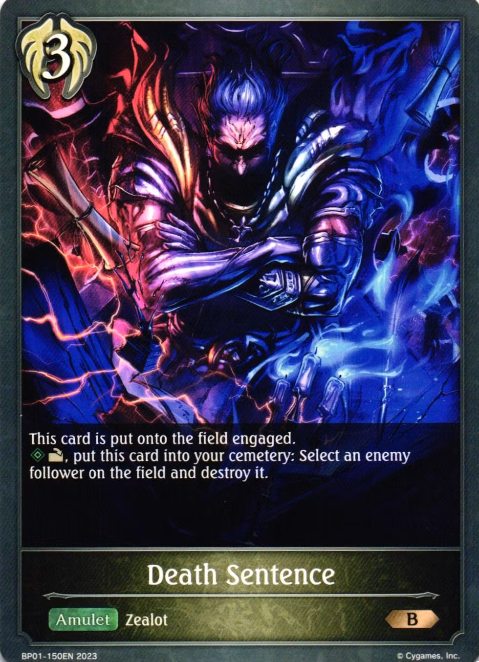 Death Sentence BP01 - 150EN Shadowverse: Evolved