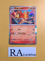 Magmortar Holo Rare 010/091 Paldean Fates Pokemon