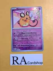 Dedenne Reverse Holo Common 036/091 Paldean Fates Pokemon