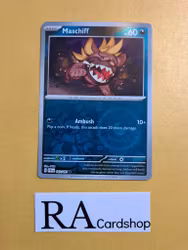 Maschiff Reverse Holo Common 062/091 Paldean Fates Pokemon
