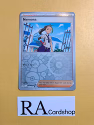 Nemona Reverse Holo Common 082/091 Paldean Fates Pokemon