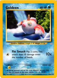 Goldeen Common 45/64 Neo Revelation Pokemon