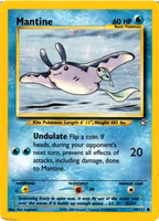Mantine Common 64/111 Neo Genesis Pokemon (3)