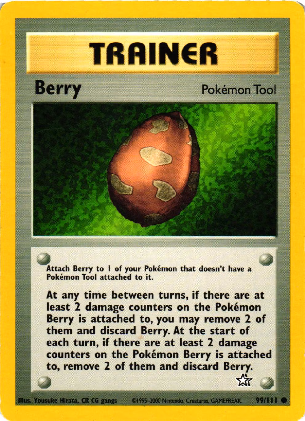 Berry Common 99/111 Neo Genesis Pokemon (1)