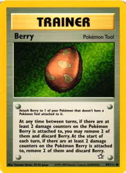 Berry Common 99/111 Neo Genesis Pokemon (1)