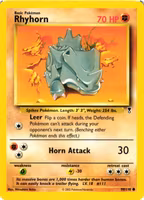 Rhyhorn Common 90/110 Legendary Collection Pokemon