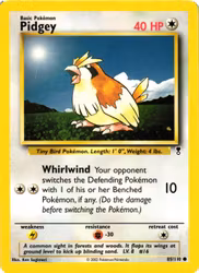 Pidgey Common 85/110 Legendary Collection Pokemon (1)