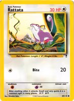 Rattata Common 89/110 Legendary Collection Pokemon (1)