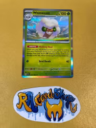 Whimsicott Holo Rare 015/162 Temporal Forces Pokemon