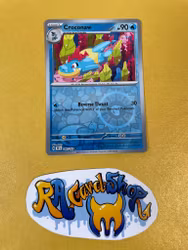 Croconaw Reverse Holo Common 040/162 Temporal Forces Pokemon