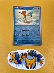 Keldeo Reverse Holo Uncommon 044/162 Temporal Forces Pokemon