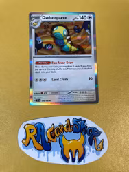 Dudunsparce Holo Rare 129/162 Temporal Forces Pokemon