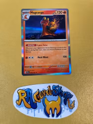 Magcargo Holo Rare 029/162 Temporal Forces Pokemon