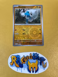 Meditite Reverse Holo Common 082/162 Temporal Forces Pokemon