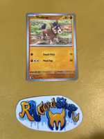 Mudbray Common 091/162 Temporal Forces Pokemon