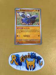 Drilbur Common 085/162 Temporal Forces Pokemon