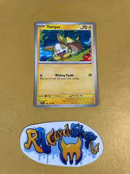 Yamper Common 058/162 Temporal Forces Pokemon