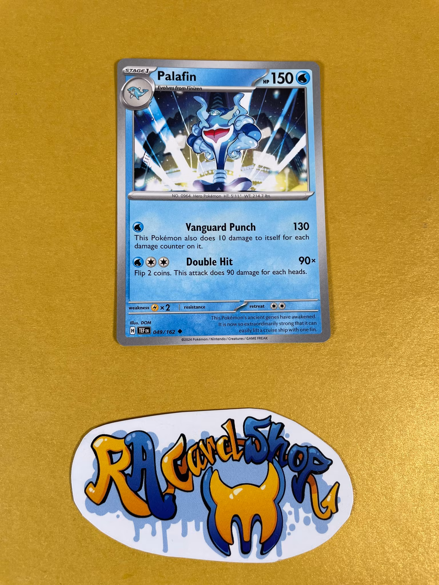 Palafin Uncommon 049/162 Temporal Forces Pokemon