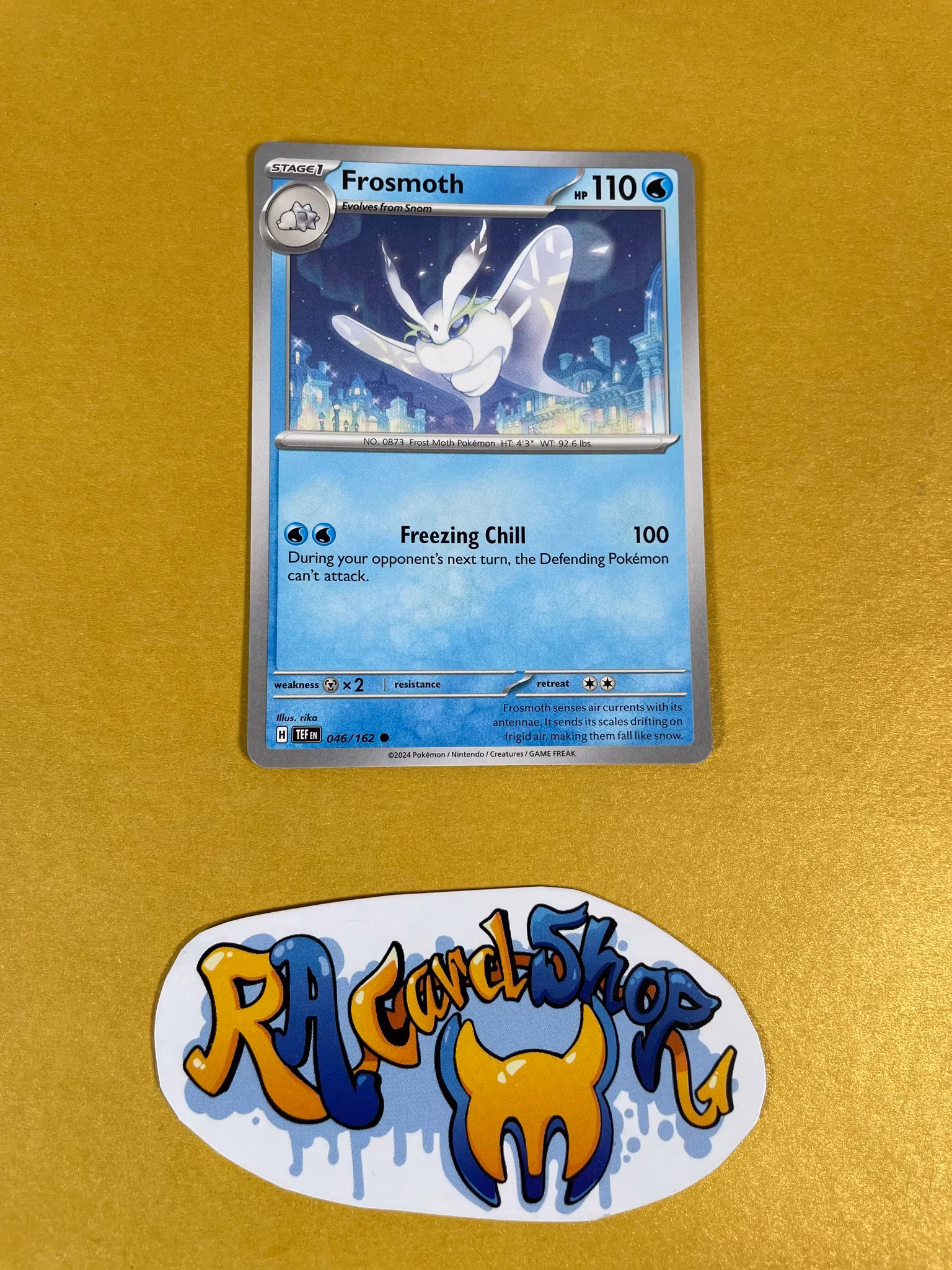 Frosmoth Common 046/162 Temporal Forces Pokemon