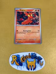 Slugma Common 028/162 Temporal Forces Pokemon