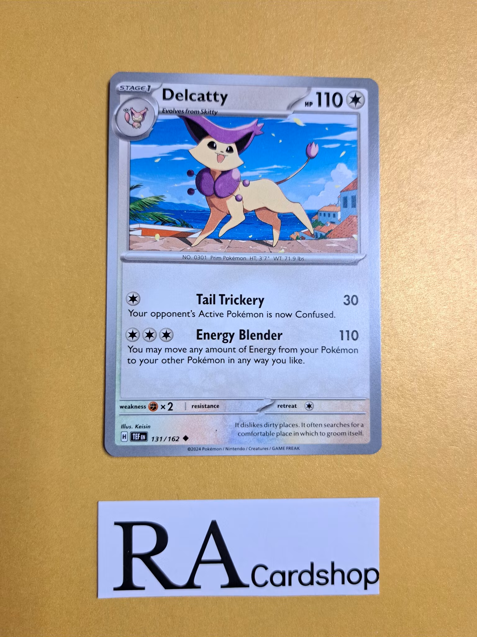 Delcatty Uncommon 131/162 Temporal Forces Pokemon