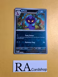 Arbok Reverse Holo Common 101/162 Temporal Forces Pokemon