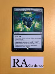 Inscription of Abundance Rare 186/280 Zendikar (ZNR) Rising Magic the Gathering