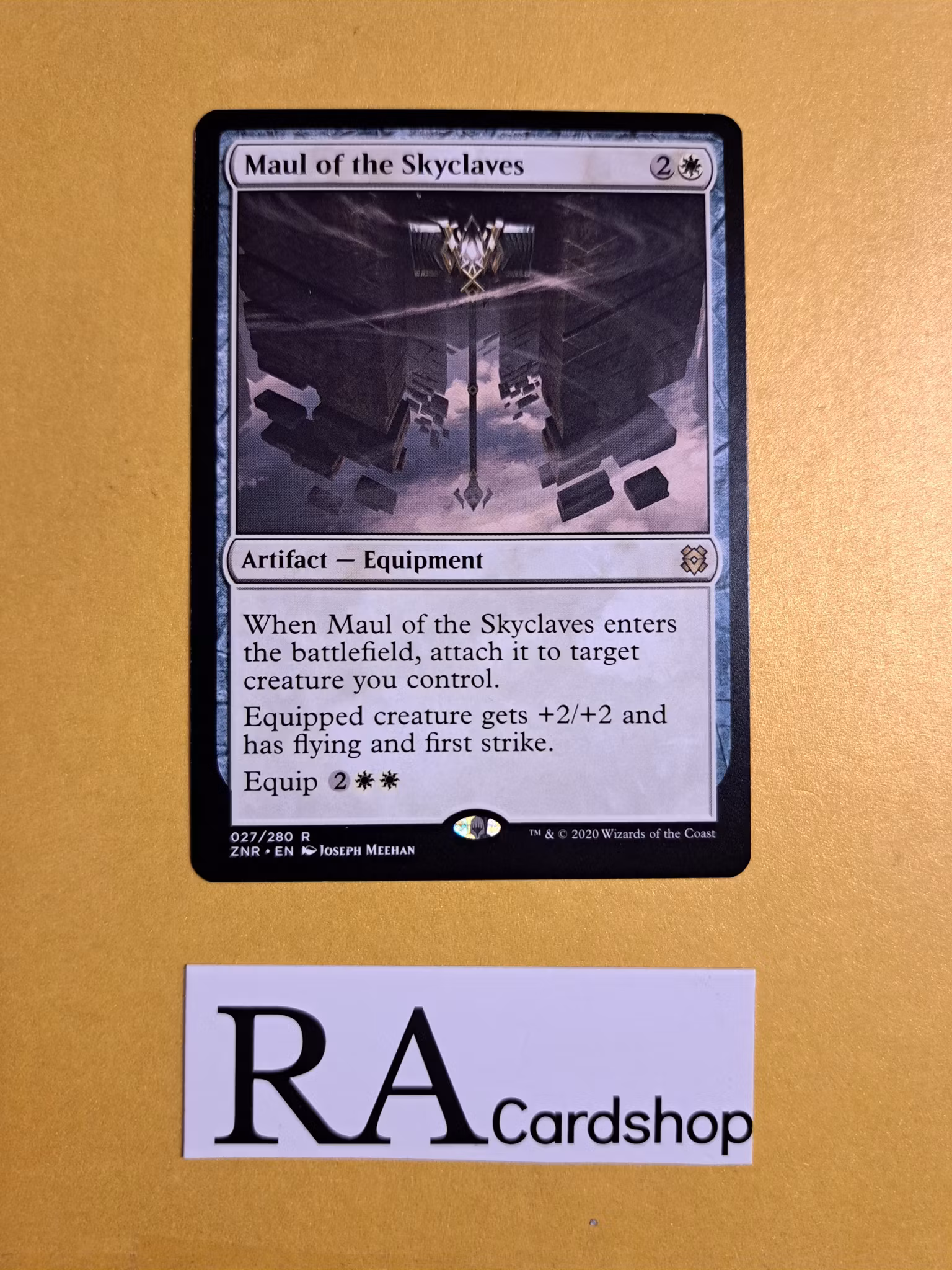 Maul of the Skyclaves Rare 027/280 Zendikar (ZNR) Rising Magic the Gathering