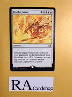 Invoke Justice Rare 021/302 Kamigawa: Neon Dynasty (NEO) Magic the Gathering