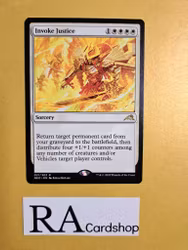 Invoke Justice Rare 021/302 Kamigawa: Neon Dynasty (NEO) Magic the Gathering