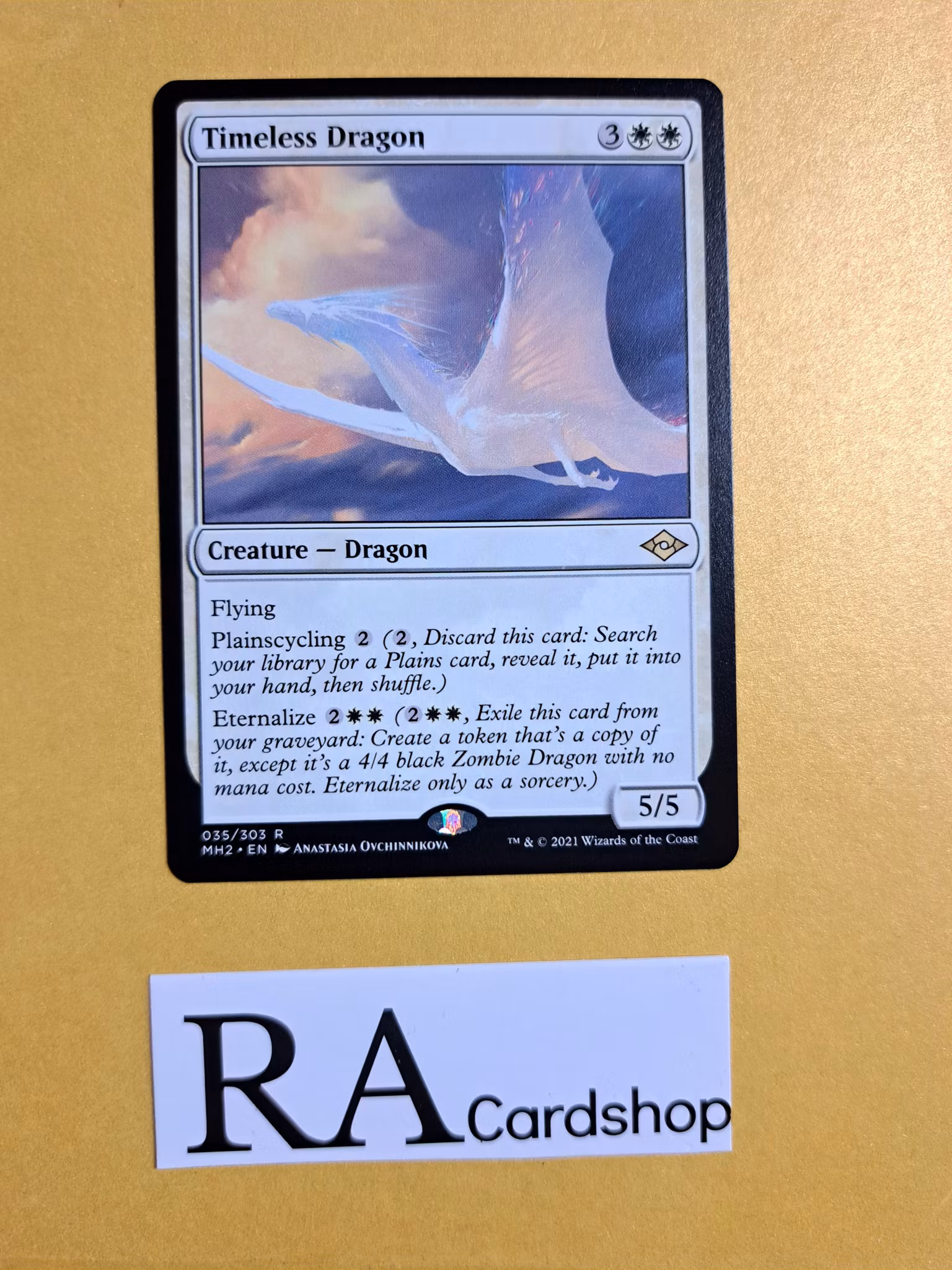 Timeless Dragon Rare 035/303 Modern Horizons 2 (MH2) Magic the Gathering