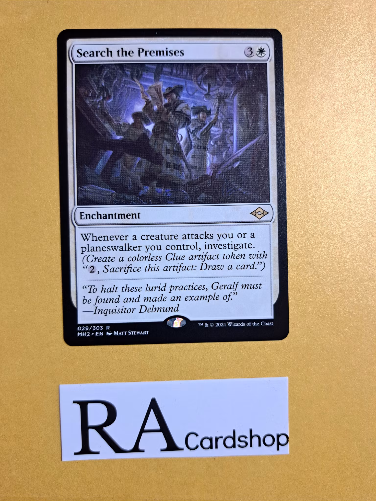Search the Premises Rare 029/303 Modern Horizons 2 (MH2) Magic the Gathering