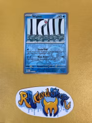Wiglett Reverse Holo Common 047/162 Temporal Forces Pokemon