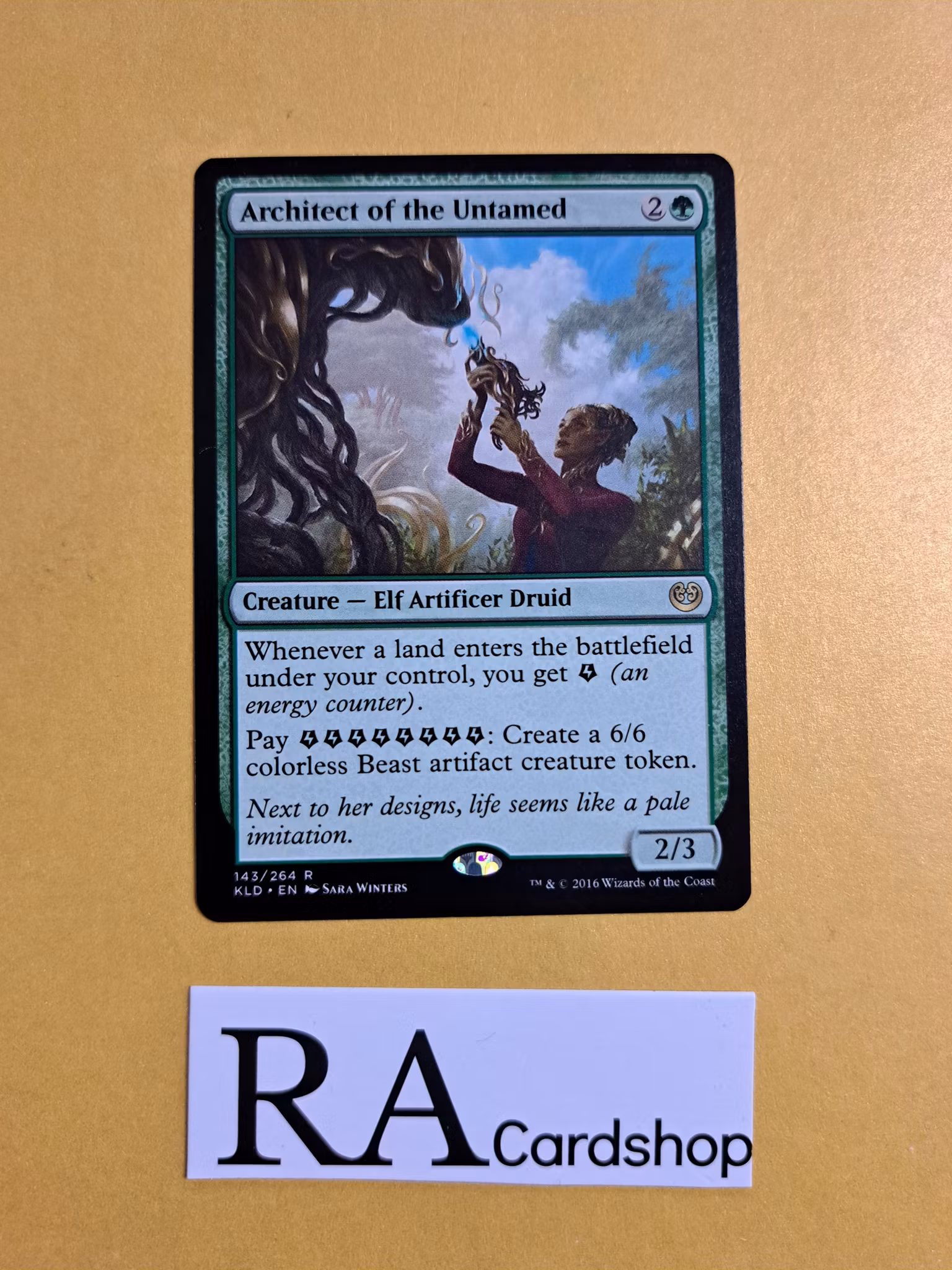 Architect of the Untamed Rare 143/264 Kaladesh (KLD) Magic the Gathering