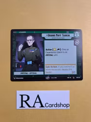 Grand Moff Tarkin, Oversector Governor Common Leader 007/252 Spark of the Rebellion (SOR) Star Wars Unlimited