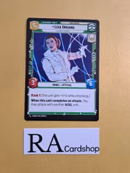 Leia Organa, Alliance General Common Leader 009/252 Spark of the Rebellion (SOR) Star Wars Unlimited
