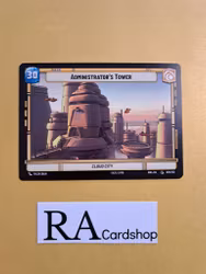 Administrators Tower // Experience Token Common 029/252 Spark of the Rebellion (SOR) Star Wars Unlimited