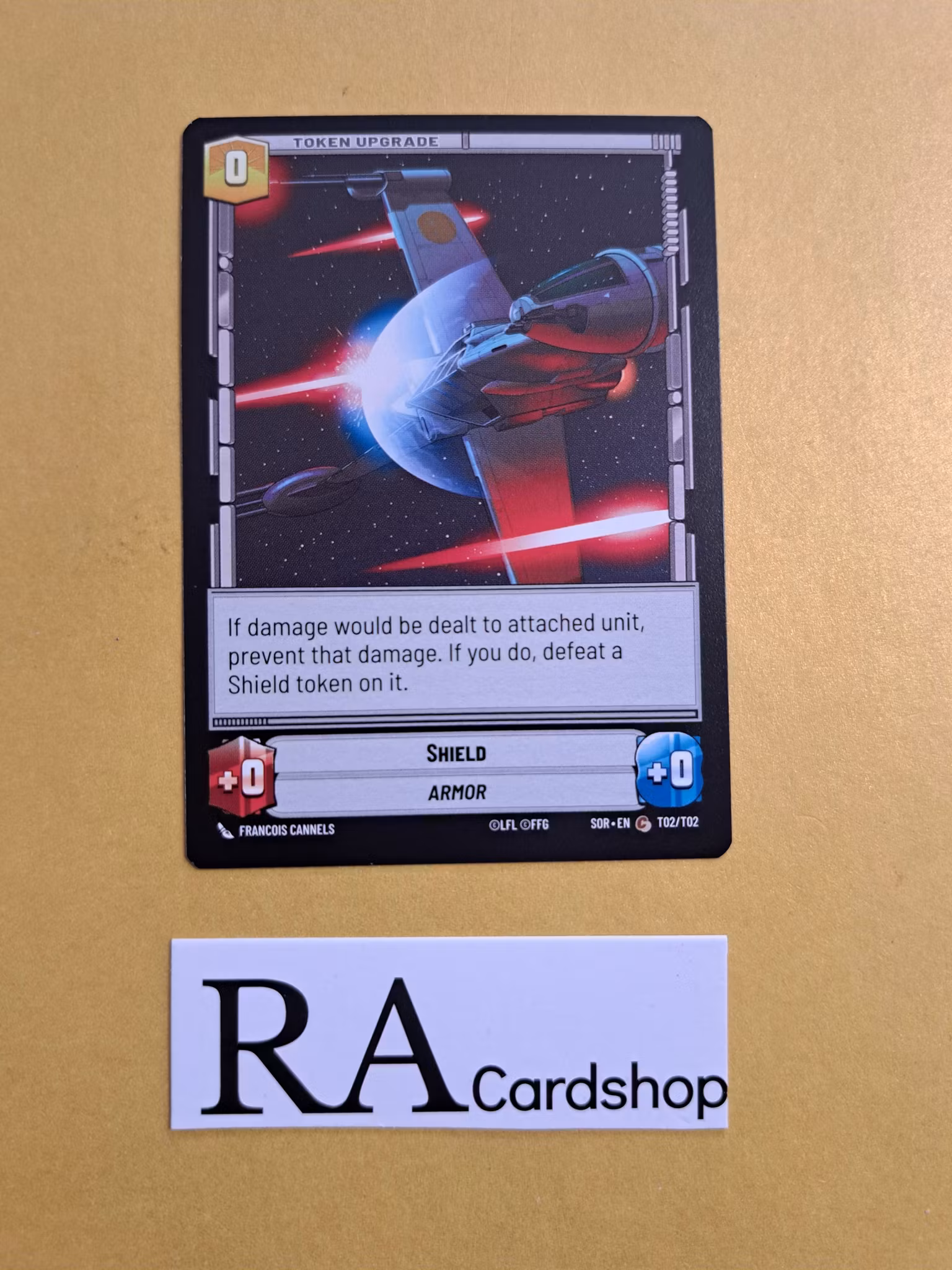 Catacombs of Cadera // Shield Token Common 026/252 Spark of the Rebellion (SOR) Star Wars Unlimited