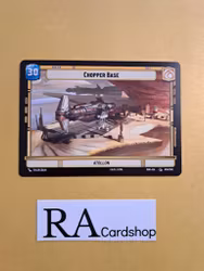 Chopper Base // Shield Token Common 030/252 Spark of the Rebellion (SOR) Star Wars Unlimited