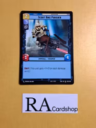 Scout Bike Pursuer Common 032/252 Spark of the Rebellion (SOR) Star Wars Unlimited