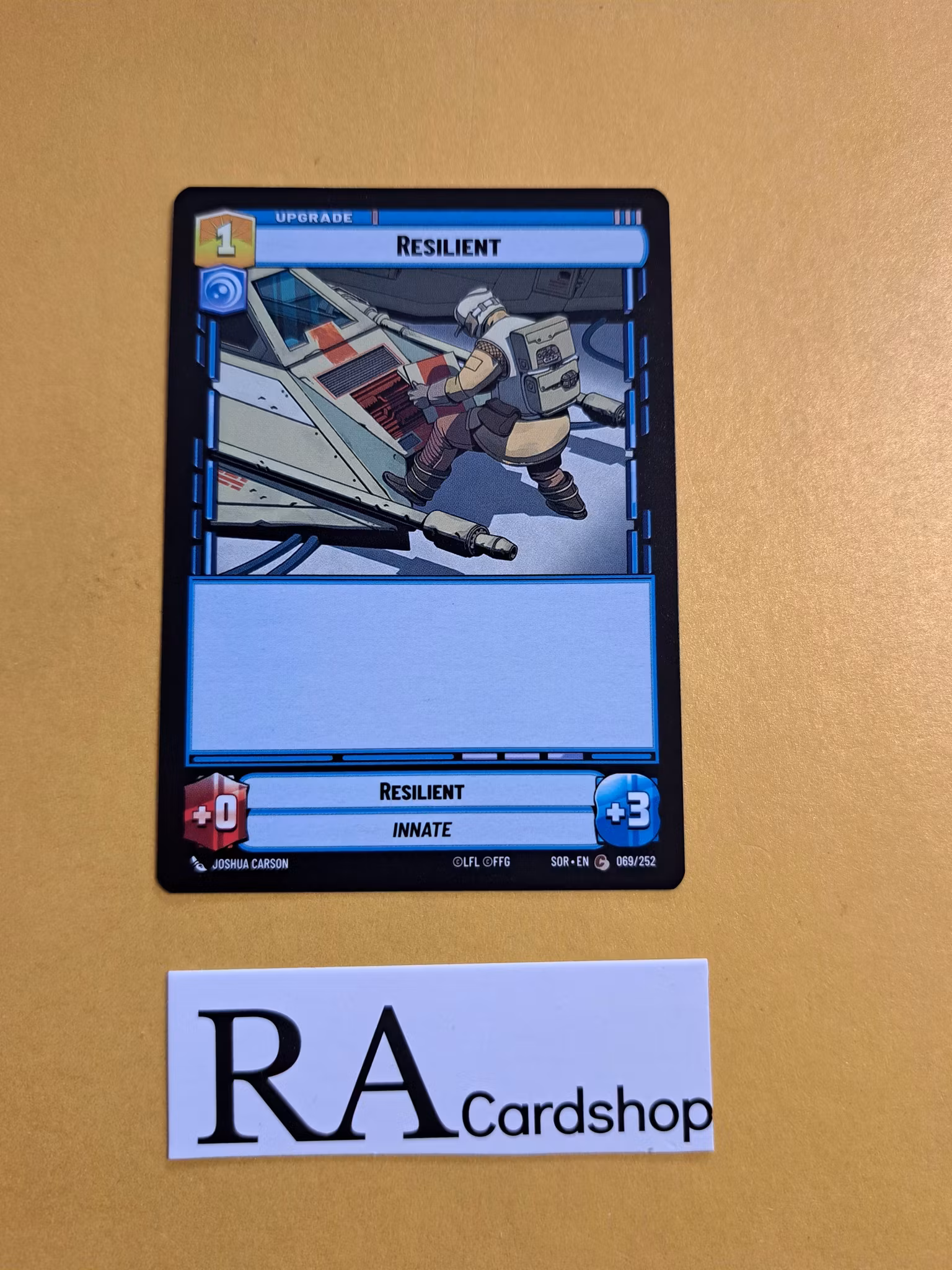 Resilient Common 069/252 Spark of the Rebellion (SOR) Star Wars Unlimited