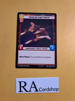 Disabling Fang Fighters Common 162/252 Spark of the Rebellion (SOR) Star Wars Unlimited