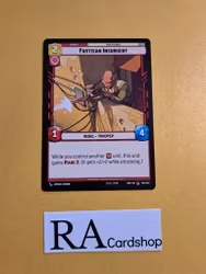 Partisan Insurgent Common 159/252 Spark of the Rebellion (SOR) Star Wars Unlimited