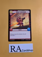 Ardent Sympathizer Common 161/252 Spark of the Rebellion (SOR) Star Wars Unlimited