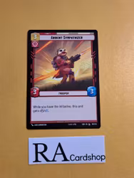Ardent Sympathizer Common 161/252 Spark of the Rebellion (SOR) Star Wars Unlimited