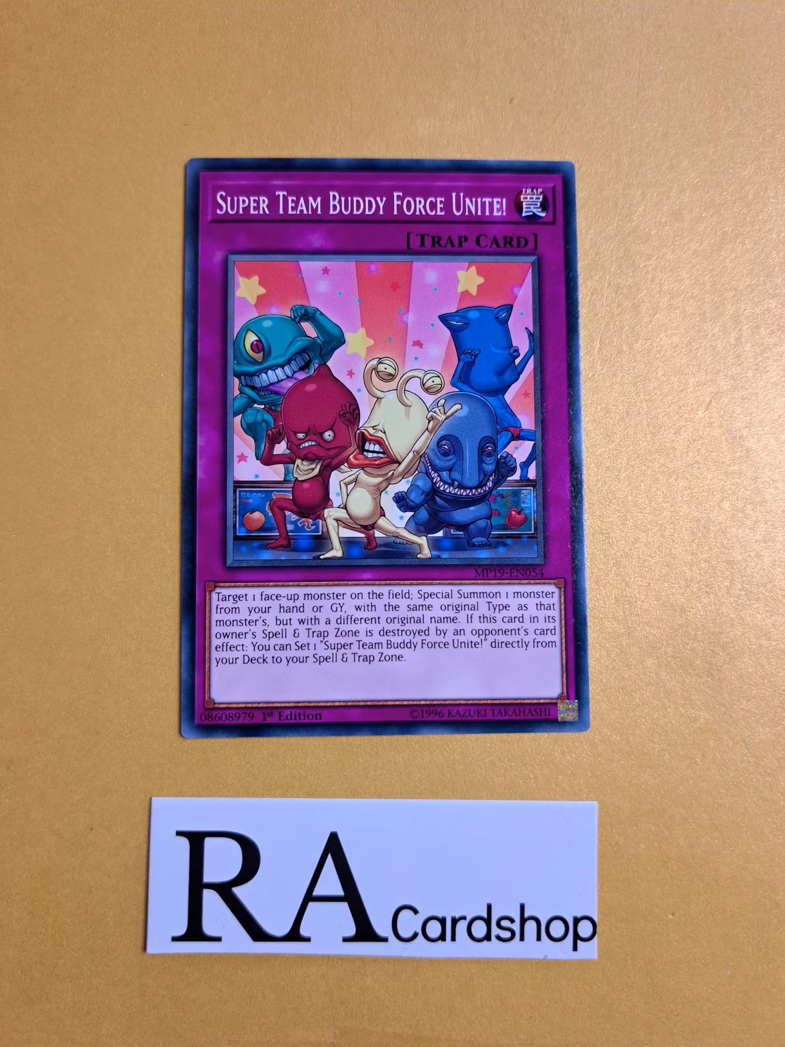 Super Team Buddy Force Unite! Common MP19-EN054 1st Edition Gold Sarcophagus Tin Mega Pack 2019 MP19 Yu-Gi-Oh