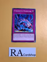 Cybernetic Overflow Common MP19-EN129 1st Edition Gold Sarcophagus Tin Mega Pack 2019 MP19 Yu-Gi-Oh