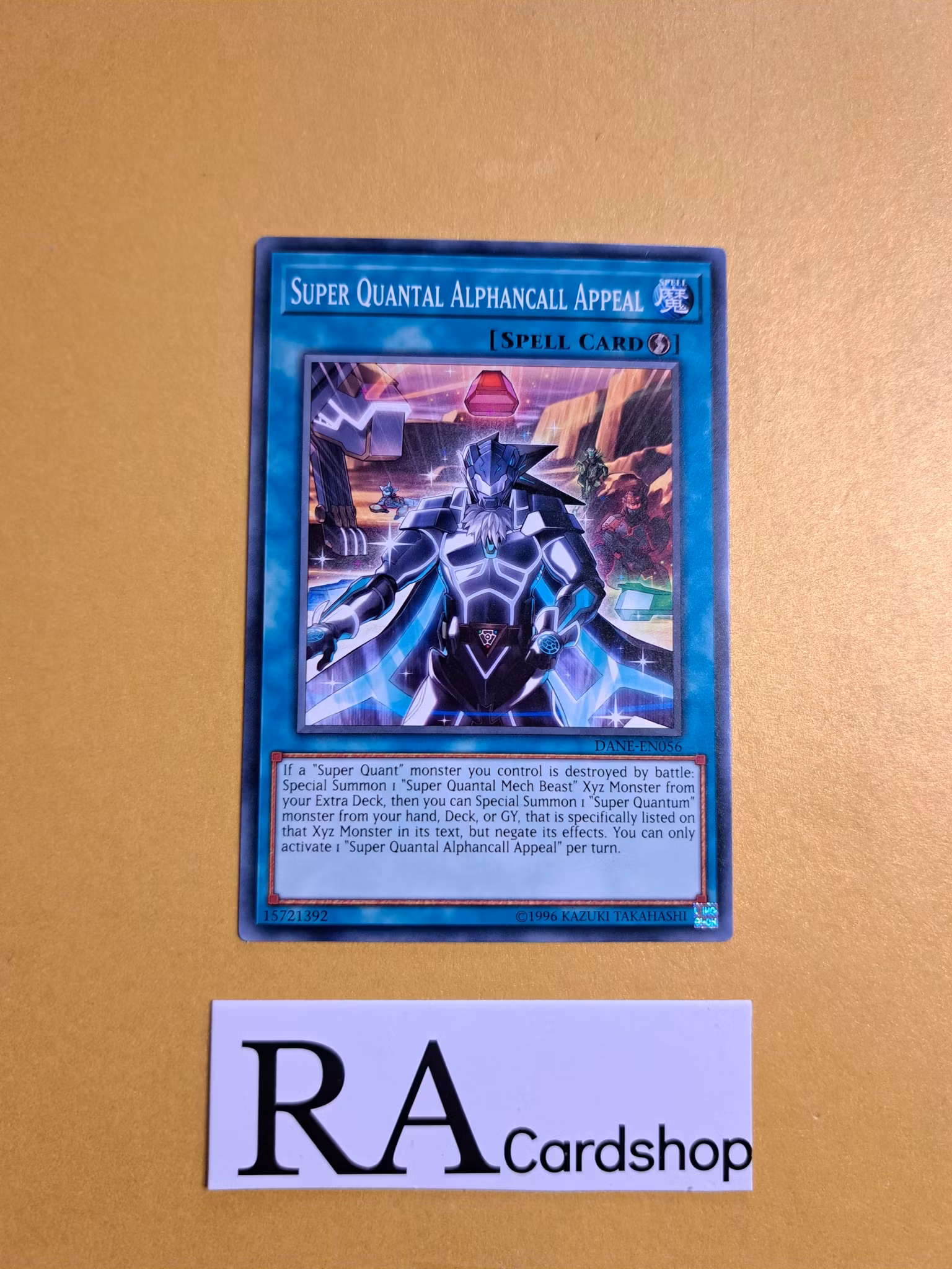 Super Quantal Alphancall Appeal Common DANE-EN056 Dark Neostorm DANE Yu-Gi-Oh